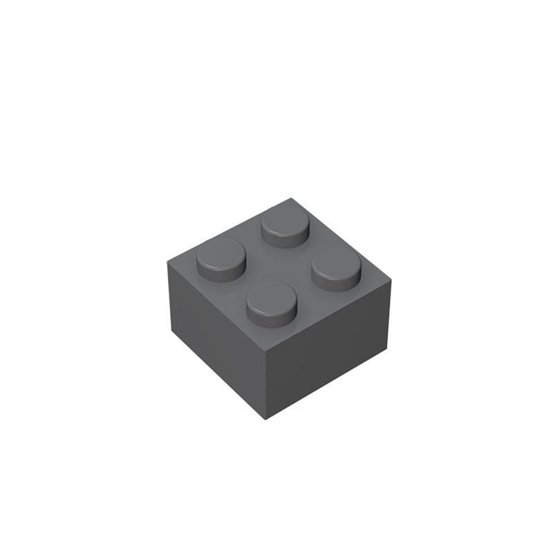 Non-Toxic 10Pcs 3003 2X2 High 4-Hole Building Block Moc Color Loose Parts Compatible With Brick Diy Children'S Toy Assembly