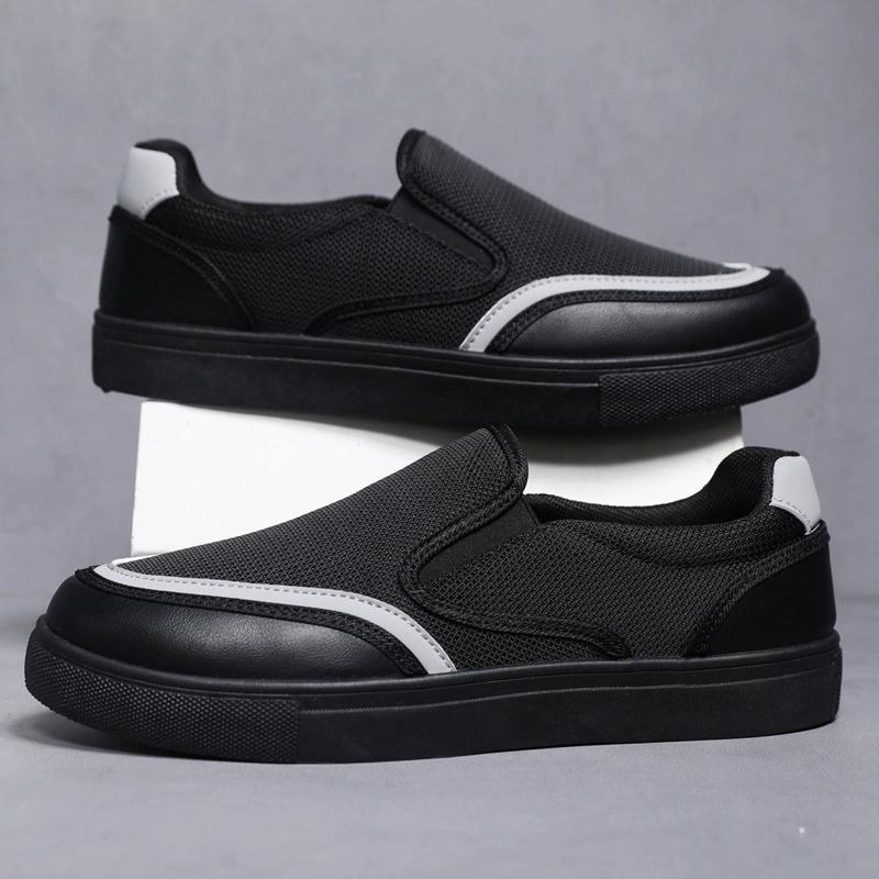 Men'S Spring Anti Slip And Wear Resistant Work Shoes Soft Soled Comfortable Single Shoes Fashionable And Versatile Casual Shoes