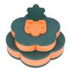 Flower Shape Rotating Fruit Plate Multi-layer Dry Fruit Box Storage Organizer  Fruit Serving