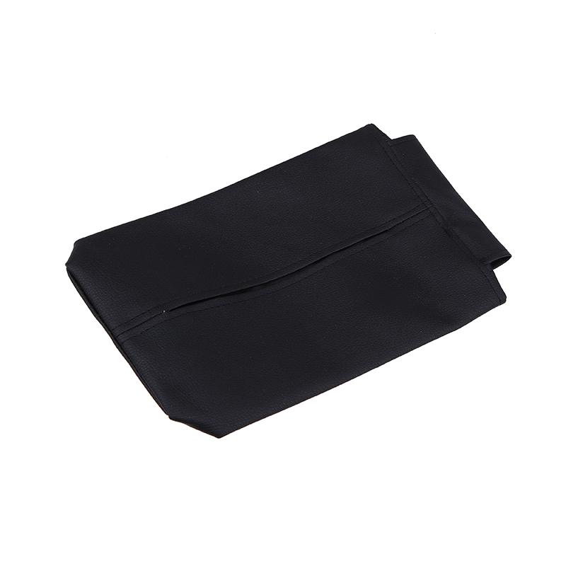 Tissue Box Holder Car Tissues Holder Napkin Case Hanging Paper Towel Organizer PU Leather Box Backseat Paper Towel Holder