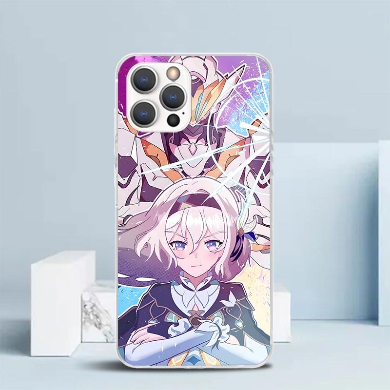 Honkai Star Rail Firefly Soft Cover for iPhone 16 17 Air 15 14 Pro Max 16E Phone Case 13 Mini 12 11 7 SE 8 Print Pattern Fit Cas