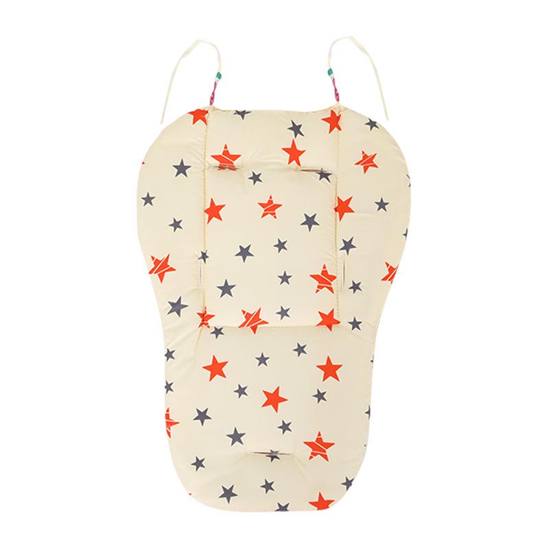 Thickened Cotton Baby Stroller Seat & Backrest Cushion for All Seasons