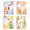 Index Tags 2026 Planner Notebook Spiral Binding Simple Design Coil Diary Book Clock In Function A5 Size Spiral Notebook