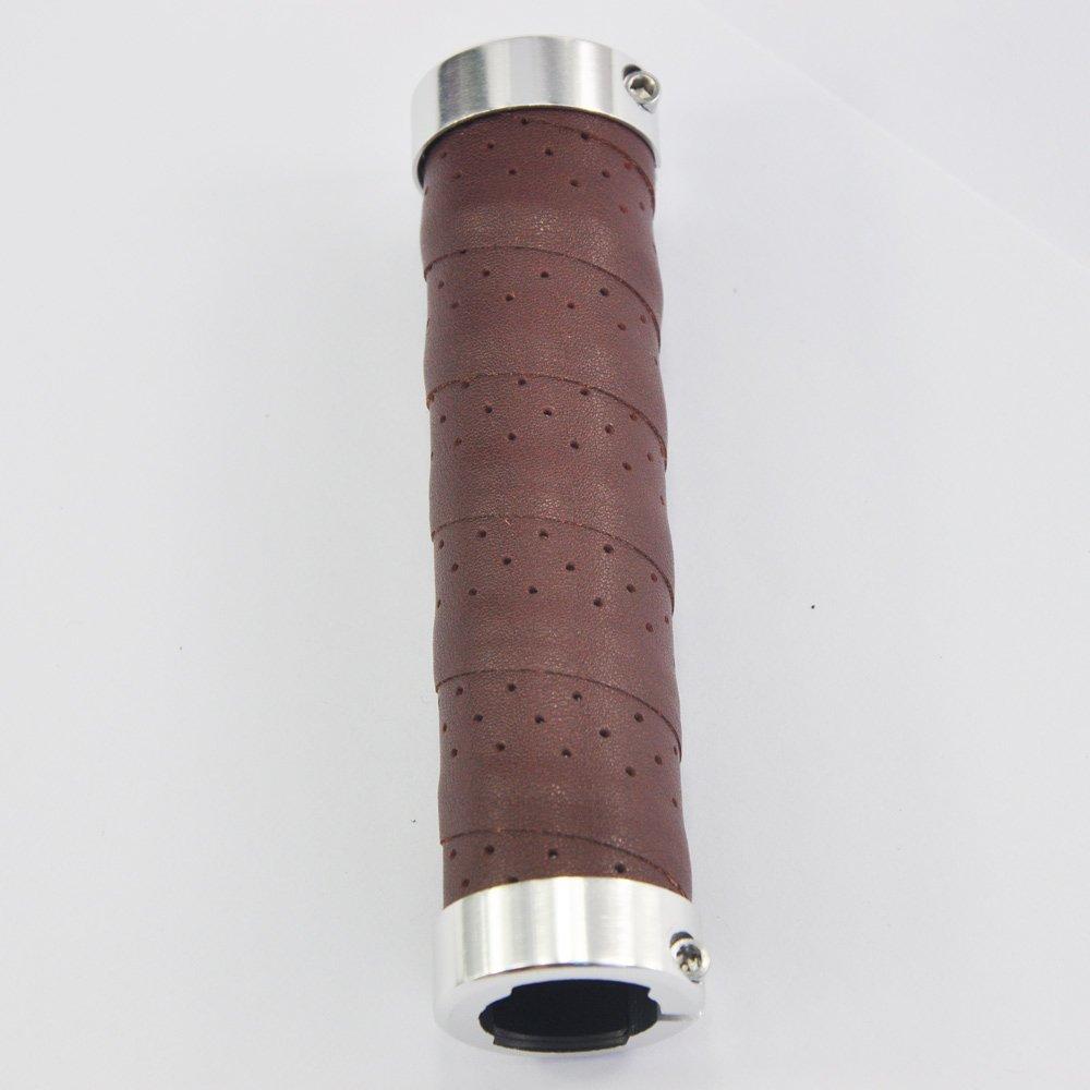 UPANBIKE Bicycle Handlebar Double for Mountain Bikes Grips, Lock-On, 22.2mm,