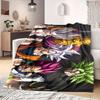Broli Print Blanket Warm Comfortable Flannel Blanket Suitable for Bedrooms,Sofas, Beds, Chairs, Picnics,Travel -QIAO2