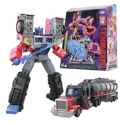Non-Toxic Genuine Transformers 18Cm Optimus Prime Action Figure Collection Model G2 Universe Laser Generations Legacy Series