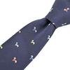 Paul Smith necktie (8cm wide) Dog design (NavyMulticolor (PS84)) [Used]