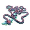 3D Printed Dragon Toy 5.2Ft Articulated Dragon Animal Model Desktop Dragon Decoration Funny Fidget Toy Festival Gift for Friends