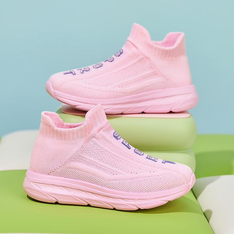 Дышащие спортивные слипоны для детей из Flyknit 32