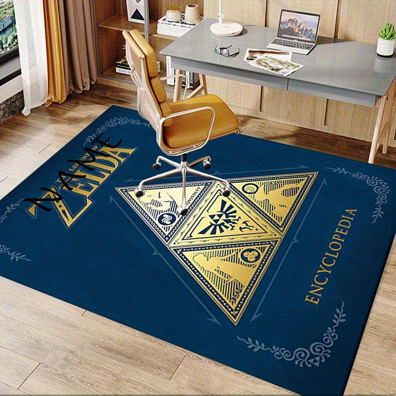 The Legend of Zelda: Hyrule Historia Office Carpet Soft Polyester Entrance Carpet Washable Non slip