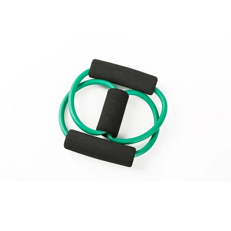 Resistance Fitness Band Yoga Gym Fitness Equipment Pull Rope Figure 8 Elastic Chest Expander Muscle Training Pull Rope