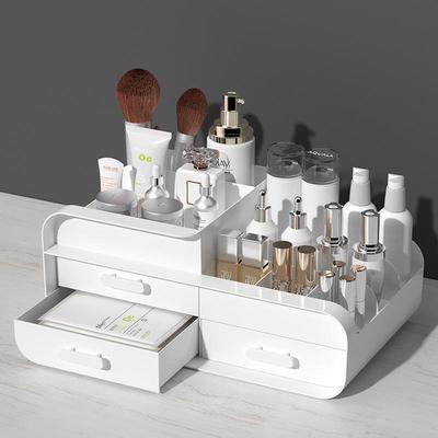 Kosmetik- & Hautpflege-Organizer für den Schreibtisch mit Schubladen