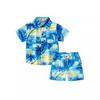 Summer Kids Beach Coconut Tree Boys' Short Sleeve & Shorts Set