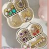 New Mini Pill Boxes Portable Three-Layer Sealed Jewelry Storage Box Cute Moisture-Proof Small Storage Container Travel