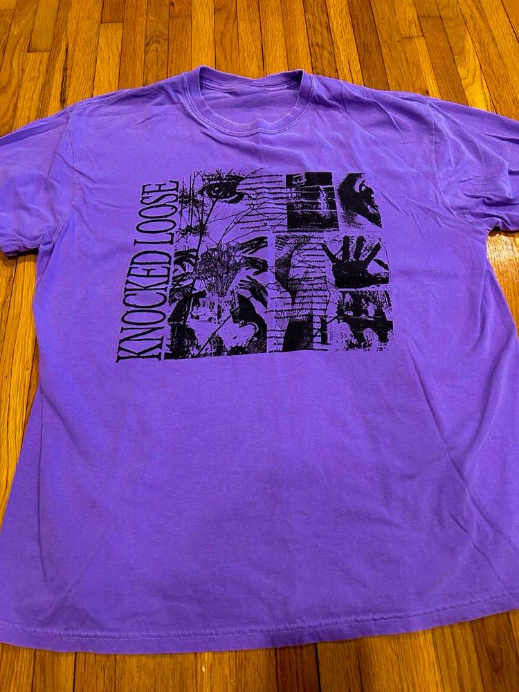 Knocked Loose Band Purple Shirt Adult T-Shirt Full Size MK628 Unisex T-Shirt M