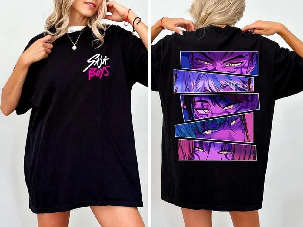 Kpop Saja Boys Shirt Saja Boys Fan Gifts S