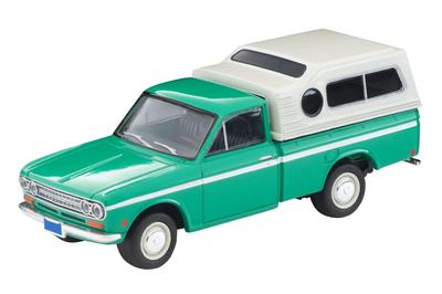 TOMYTEC Tomica Limited Vintage 1/64 Scale LV-194b Datsun Truck, North American Specification, Green, Finished Product
