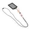 Silicone Retractable Bded Lanyard with Transparent ID Holder Multi Purpose Badge Holder for Students   Worker