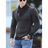 Fashion Color Block Warm Casual Neck Scarf For Men Winter Daily Wear