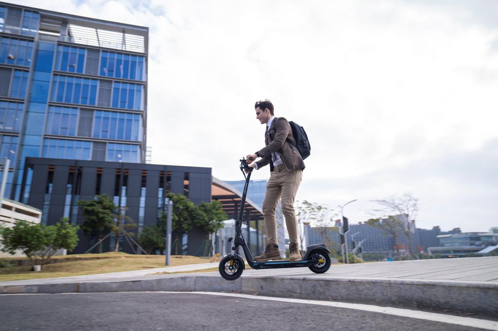 JOYOR C10 Electric Scooter 48V 10.4Ah Battery, 500W Motor, 10 Inch Tires, 30-40KM Range, NFC Unlocking Foldable E-Scooter