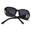  Exclusive For Retro Catwalk Charming Trendy Street Photography Modern Sunglasses European And American Sunglasses.