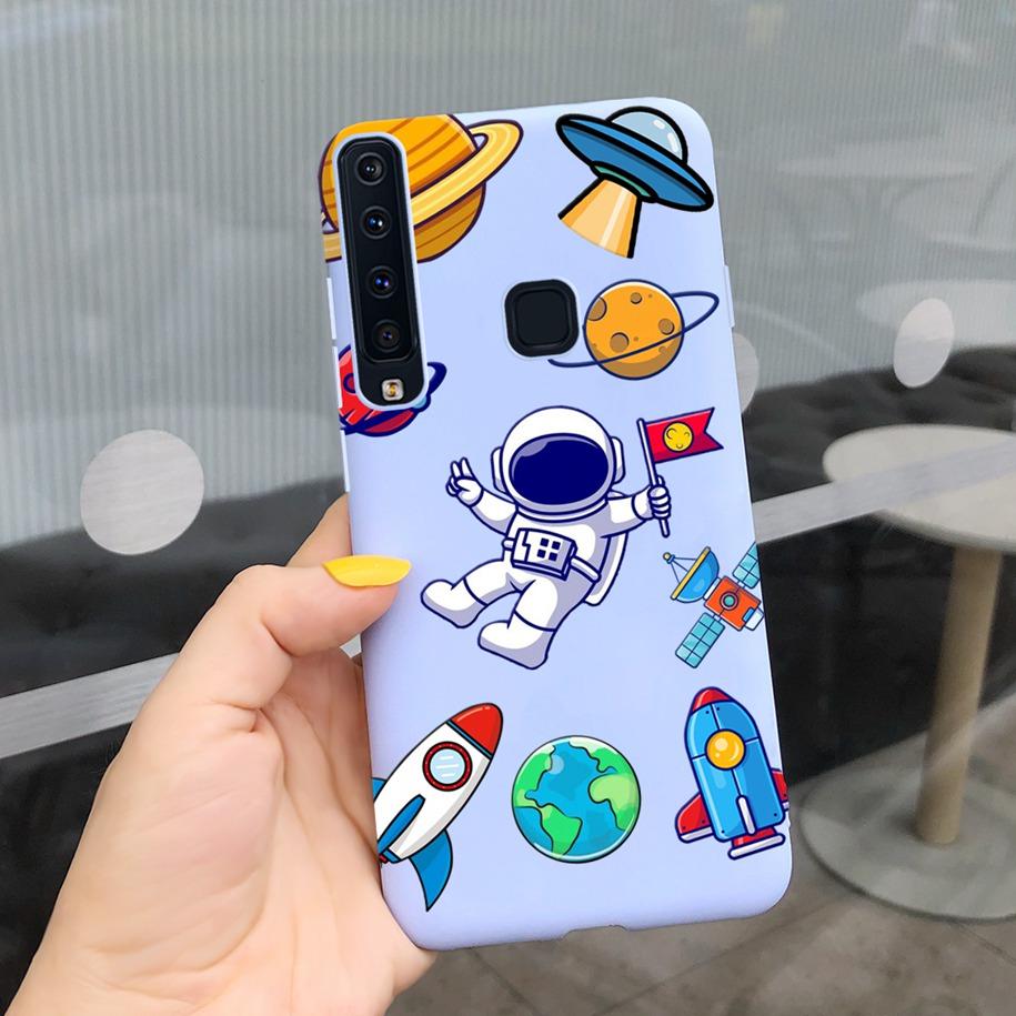 Für Samsung Galaxy A9 2018 A9s Hülle Mode Leopard Blume Handyhülle Für Samsung A9 2018 SM-A920F/DS Weiches Silikon Funda Coque