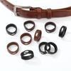 5pcs Faux Leather Belt Loop Keeper Anti-Slip Belt Tail Holder Ring for 35mm Belt