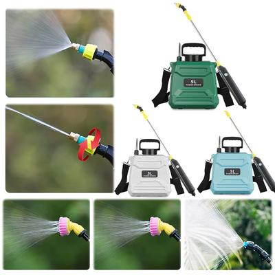 5L Shoulder Pesticide Electric Sprayer Plant Mister Automatic Garden Water Sprayer Bottle USB Rechargeable Agricultural Sprayer