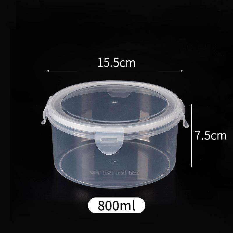 PP Bento Box Food Container Picnic Snack Meal Kitchen Food Storage Container Food Box for Kids Refrigerator Organizer Box