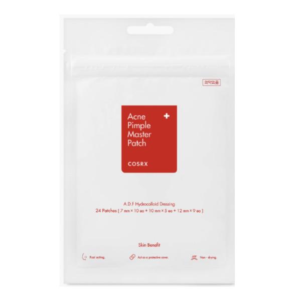 COSRX Acne Pimple Master Patch Hydrocolloid Blemish Spot Treatment 24 Sheets × 5 Packs