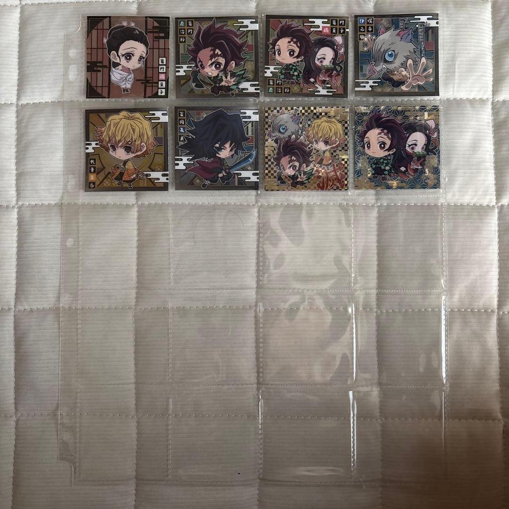 Used Demon Slayer: Kimetsu No Yaiba Seal Wafer Part 26 Types, 2 Rare Types, Full Complete