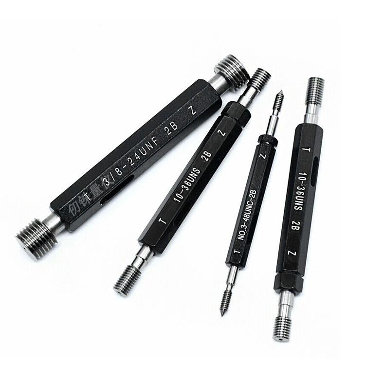 American Standard UNC/UNF Thread Plug Gauge, Coarse & Fine Go/No-Go Gauge, UNS/UNEF, 1-2-3B Accuracy. 10-24 UNC-2B