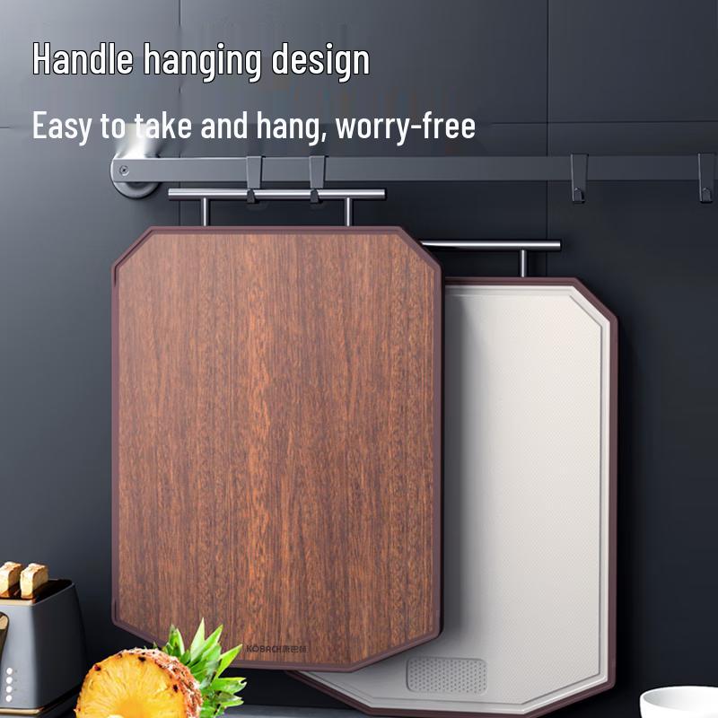 Dwustronna antybakteryjna deska do krojenia z hebanu Kangbachen