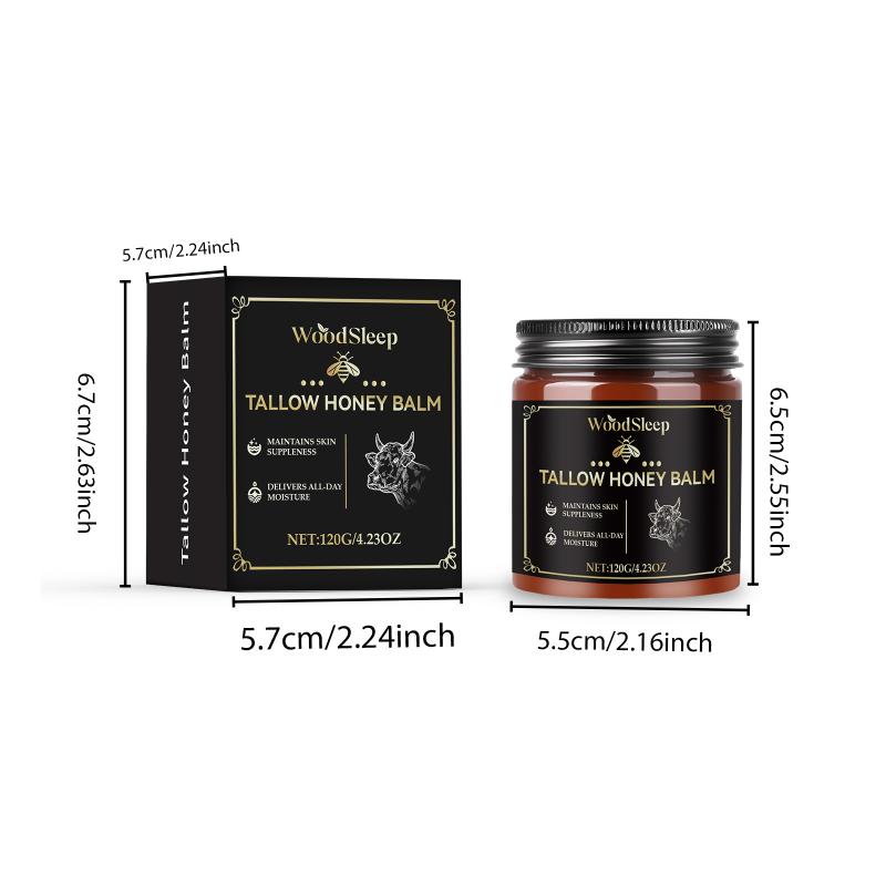 120G Tallow Honey Balm Maintain Skin Suppleness Deliver All-Day Moisture Relieve Discomfort Suit Care For Skin