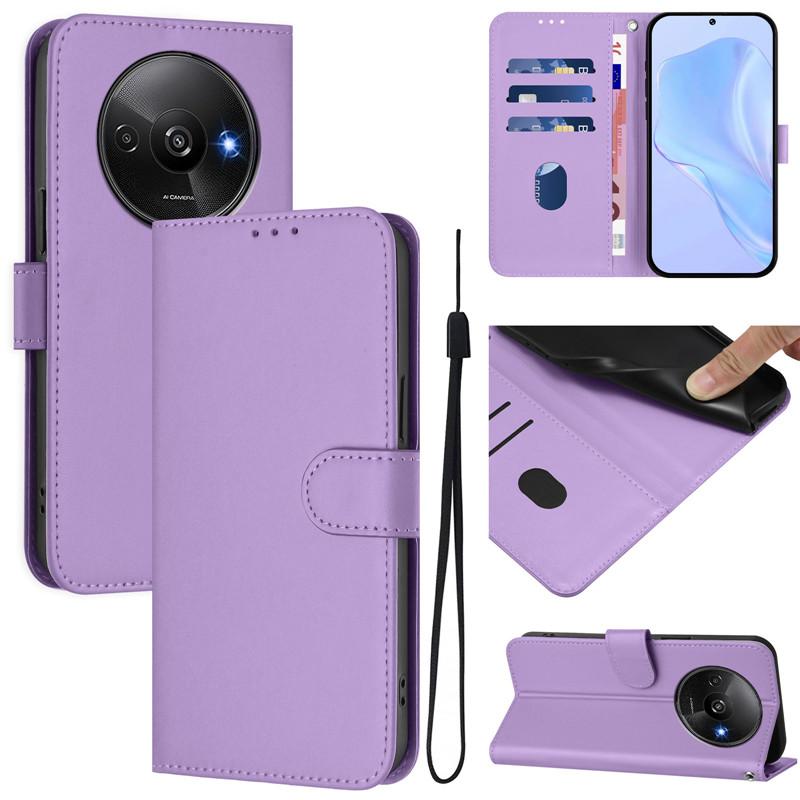Luxus Flip Lederhülle Für Redmi A3X A3 X 4G Flip Cover auf Für Xiaomi Redmi A3 Pro Turbo 3 5G Brieftasche Taschen Blumenhüllen Schale