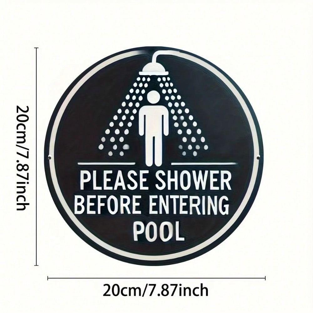 Vintage Metal Tin Sign 20x20cm Wall Decor Art