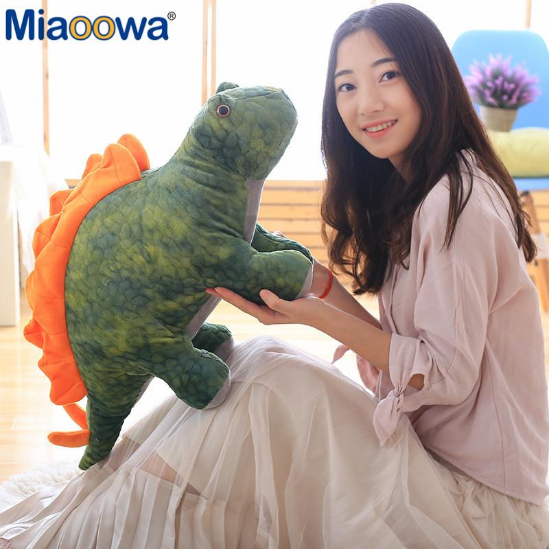 50Cm-80Cm Simulation Dinosaur Plush Toys Stuffed Animals Plush Dinosaur Pillow Tyrannosaurus Rex Dolls Kids Girls Gifts