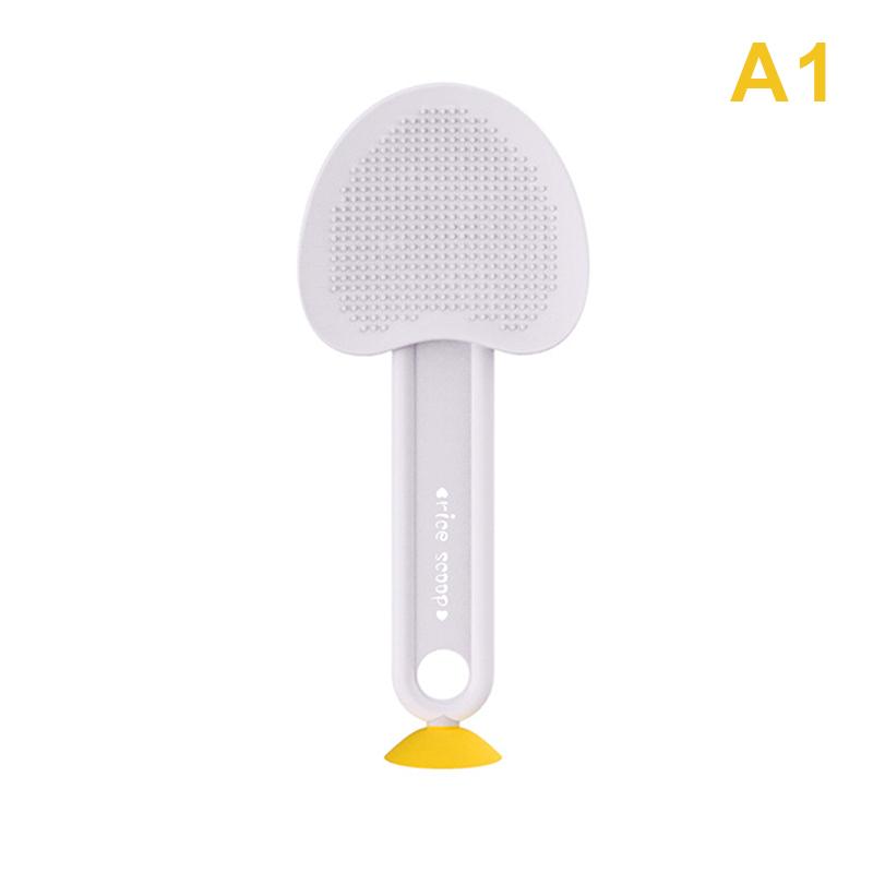 

Присоска Ложка для риса Антипригарная Стоячая ложка Высокая термостойкость Портативная ложка для рисоварки Кухонные инструменты