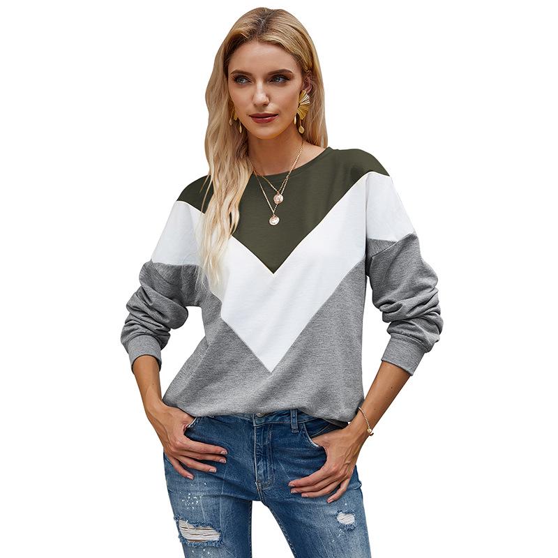 Comfy elegante color sudaderas para mujeres manga larga Casual ropa estilo  casual Tops para sudaderas casual primavera otoño para mujer comprar a buen  precio — entrega gratuita, reseñas reales con fotos — Joom
