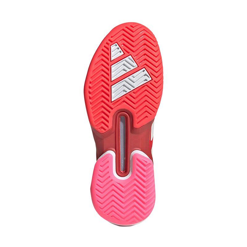 Adidas Adizero Ubersonic 5 Comfortable Versatile Low-Top Tennis Shoes Women Sneakers Red IH8105