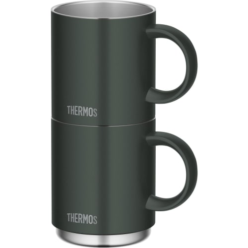 Thermos Vacuum Insulated Mug, 350ml, Forest Green, JDS-351 FG (Dishwasher Safe)