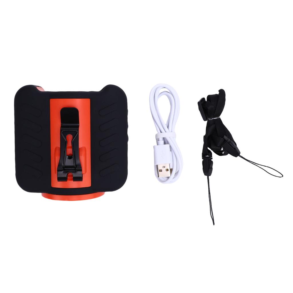 Portable Waist Fan 5 Speeds Strong Airflow USB Rechargeable Wearable Hanging Neck Fan with 10000mAh Battery for Camping Outdoor Jobsite