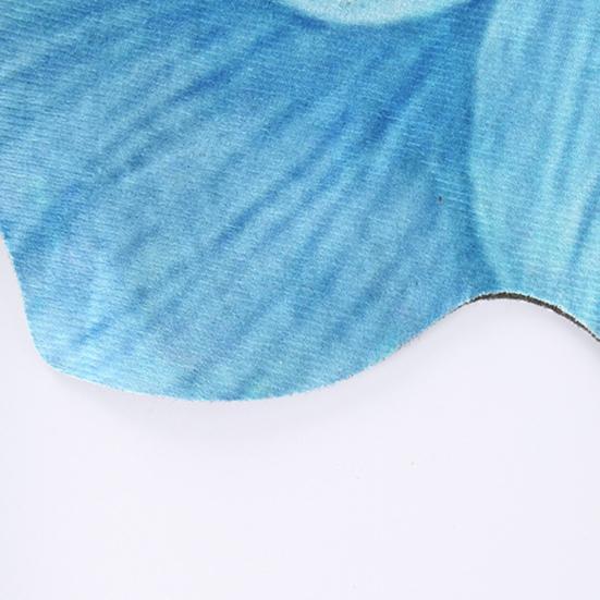 Floor Mat Large Size Non-Slip Backing 3D Floral Pattern Door Rug Easy Maintenance Floor Rug Home Living Room Bedroom Decoration