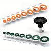 9 IN 1 No Trace Rubber Watch Back Openers Kit 8 Assort Size Suction Watch Opener Tools Set For Watchmakers Repairing Tool