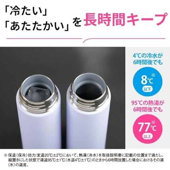 Zojirushi Water Bottle 480ml Evolved Standard Mug Dishwasher Safe Seamless Lid Only 2 Points Wash Compact Insulation Cooling Screw Sunset Beige
