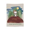 Snoopys & Woodstock Fun & Flowers Flannel Blanket Awesome Throw Blanket for Home Hotel Sofa 150*125cm Quilt,