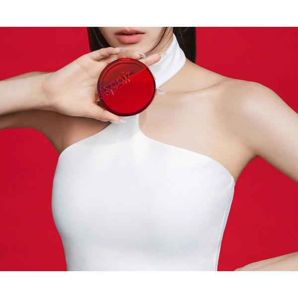 Espoir Pro Tableer Vivelvet Cover Cushion New Class SPF34 PA ++ 13g+ Puff Set, No. 21 ivory, 1 set Korean popular cosmetics