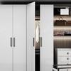 Strong Aluminum Pull Handles Simple Styles Design Cupboard Handle for Drawers & Cabinets No Tool Required for Installation