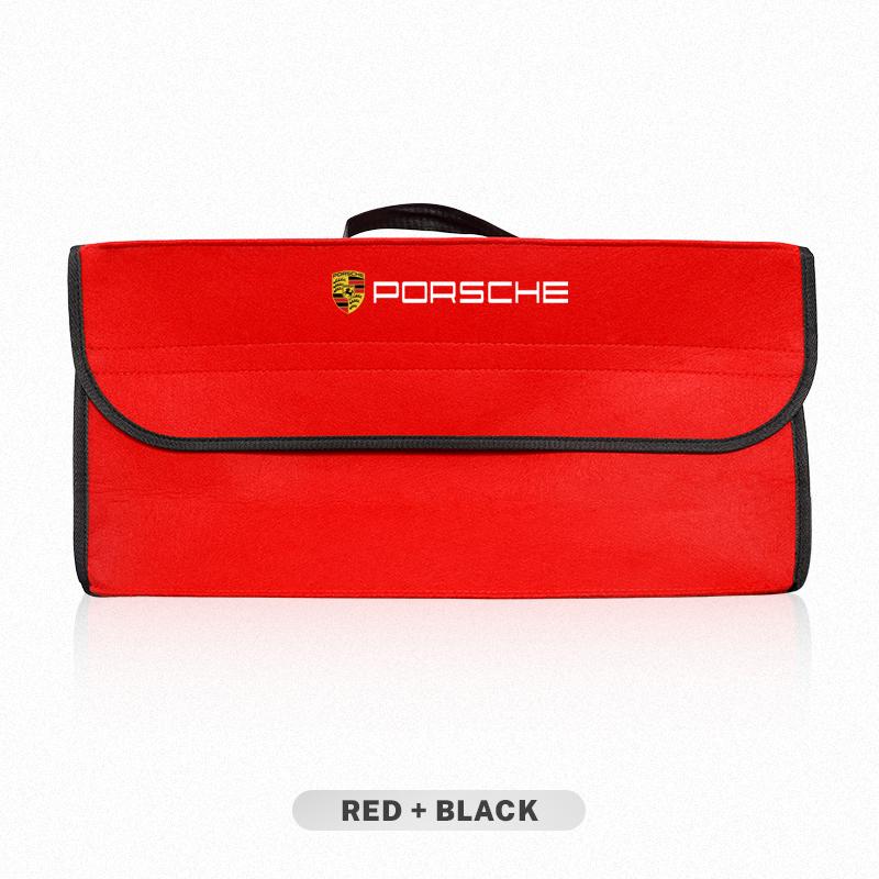 Auto Kofferbak Opbergtas Organizer Diversen Opbergen Opruimen Doos Voor Porsche 911 718 Taycan Panamera Cayenne Macan Boxster Cayman
