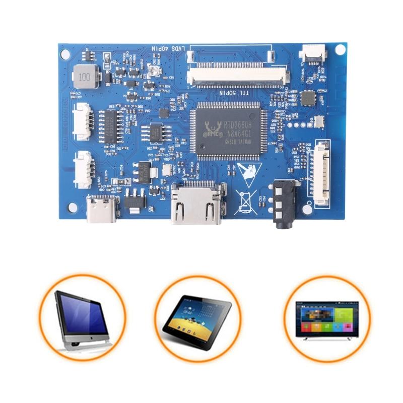 6.5inch 7inch 8inch 9inch 50pin LCD Screen Driver Board LCD Display Combination Drive Controller Board AT070TN90/92/94